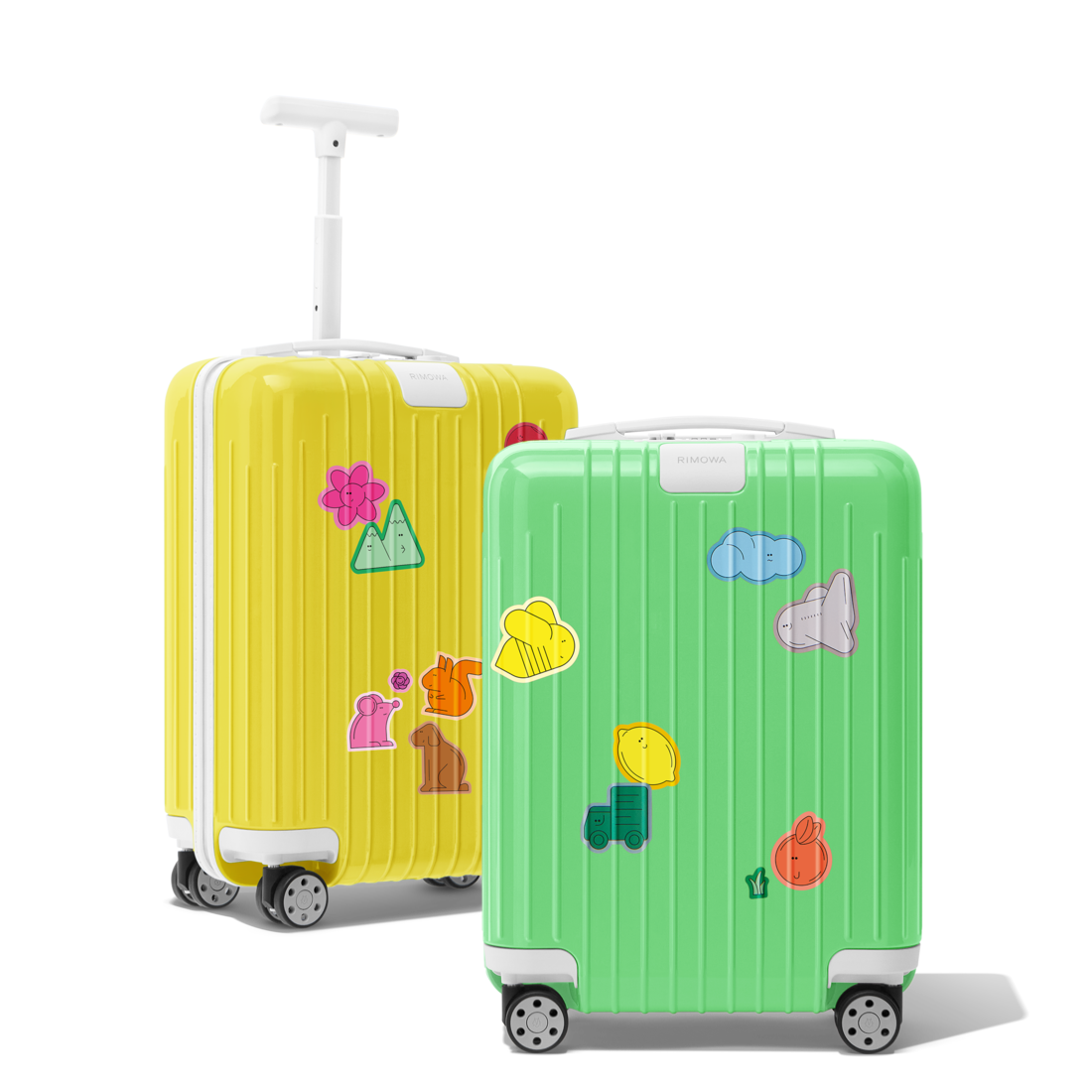 RIMOWA Essential Lite Kids Edition Yellow angle