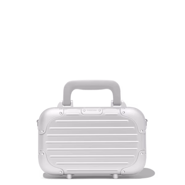 RIMOWA Aluminium Cross-Body Bag 16 Silver